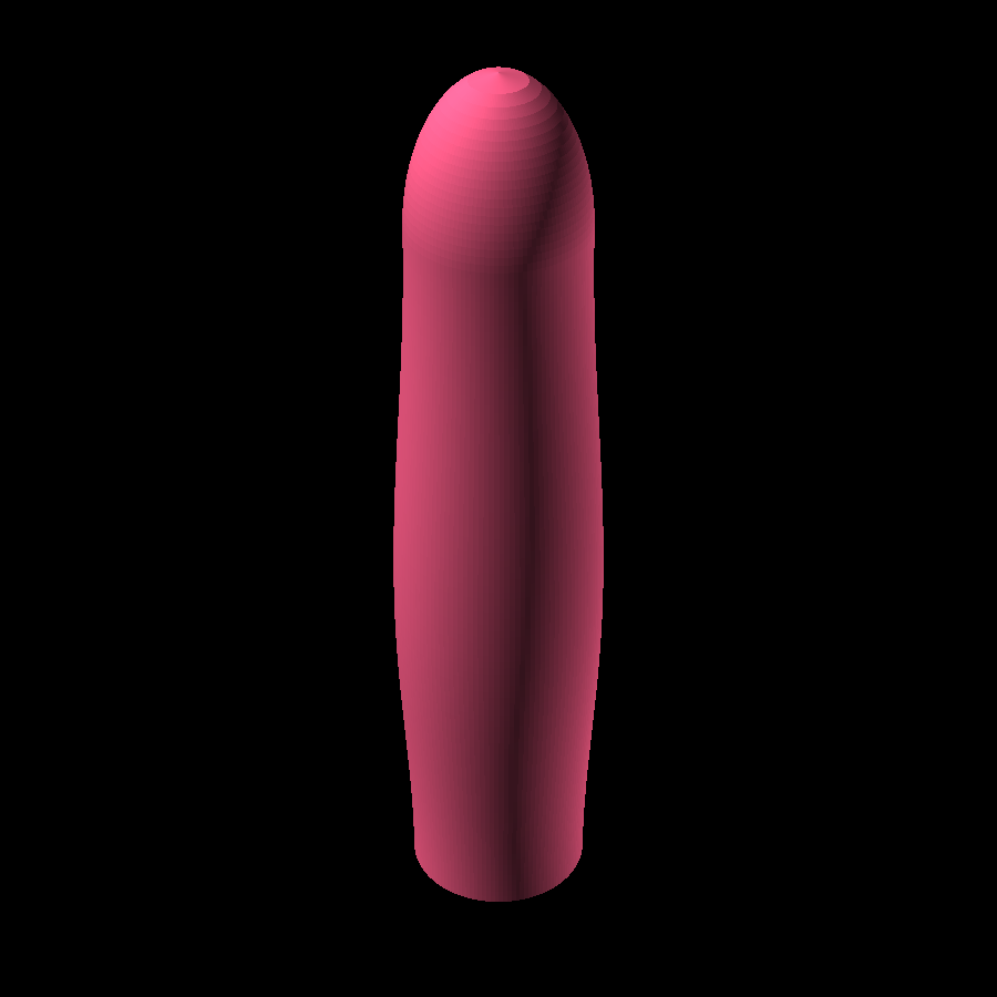 3D render of the Pink Vibrator printable design